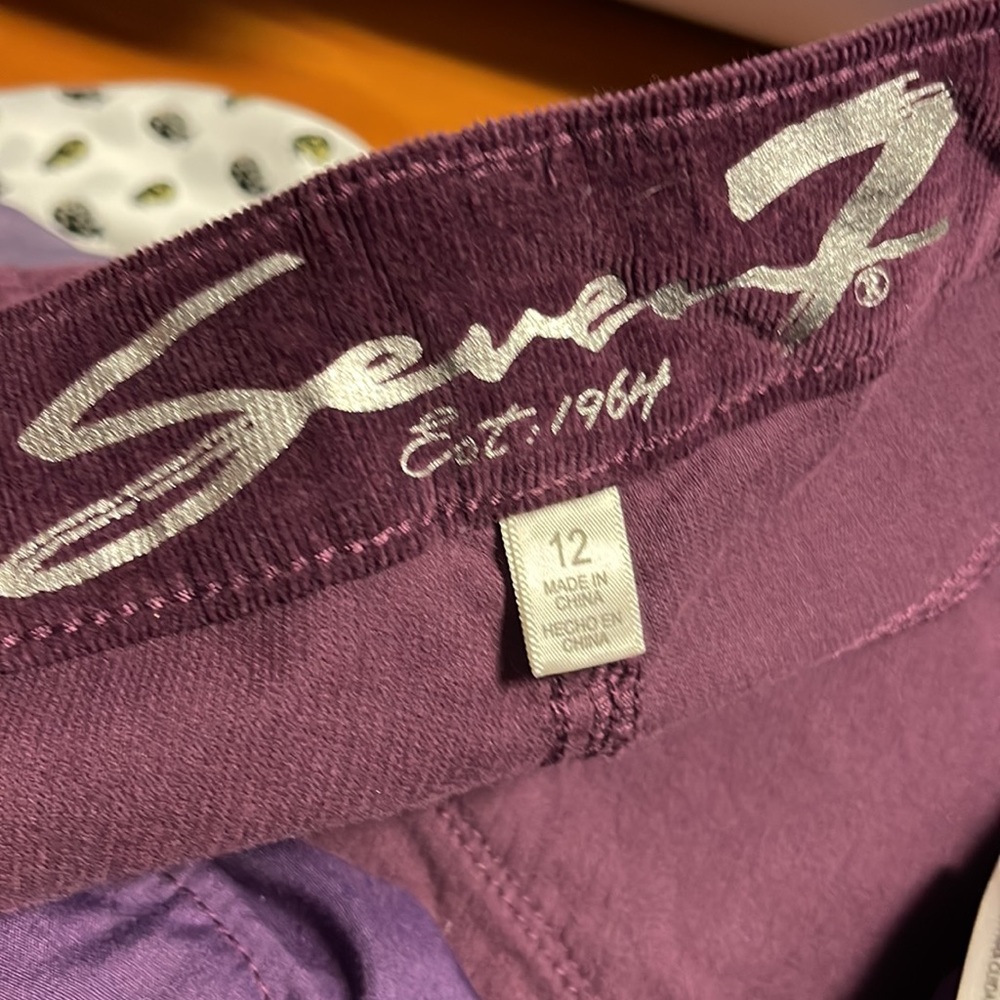 Seven7 Ultra High Rise Skinny Corduroy Pants - Picture 8 of 9
